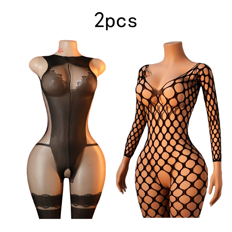 ชุดบอดี้สูทตาข่ายเซ็กซี่สำหรับ - Lingerie บทวิจารณ์และราคา