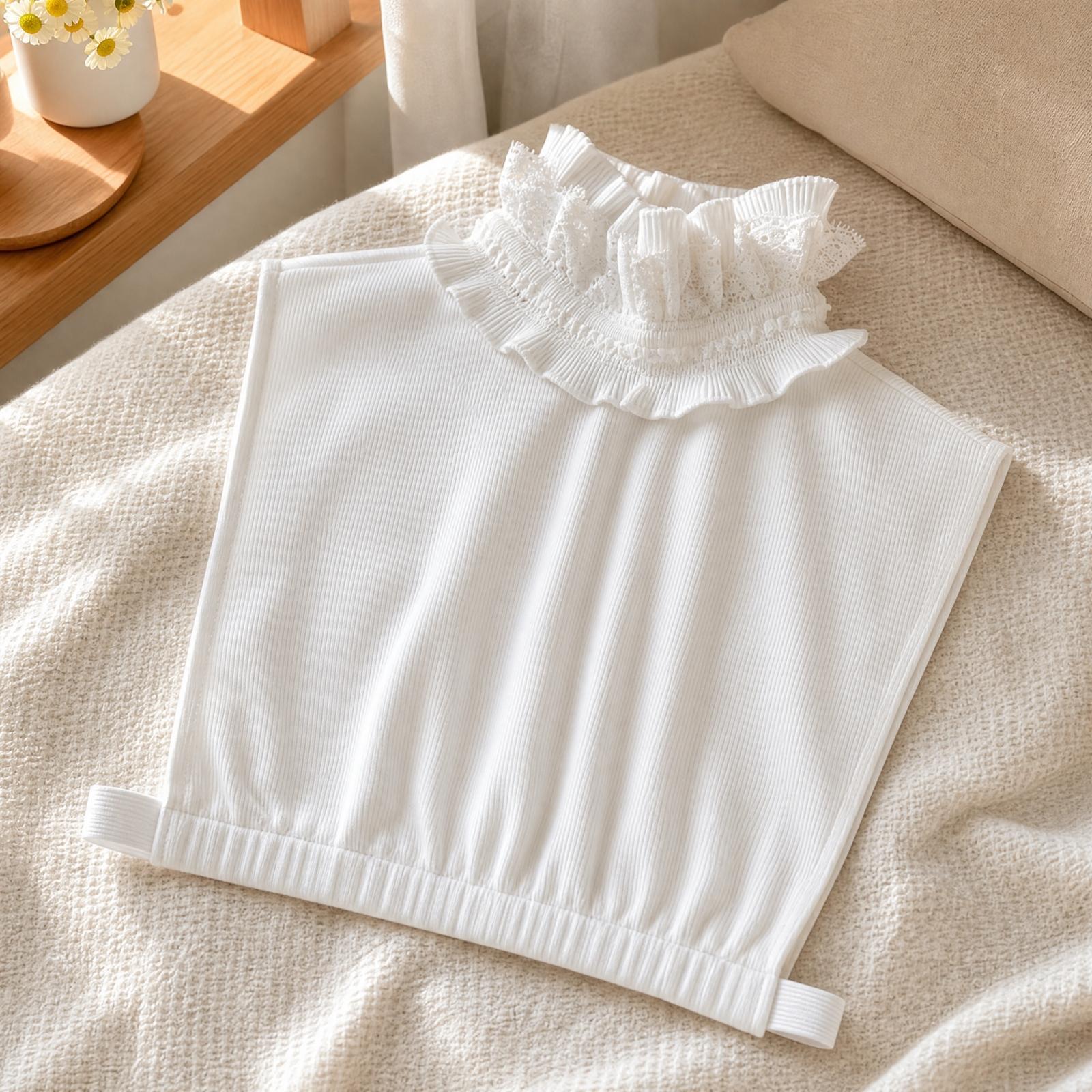 ปกคอเสื้อถักแบบคอเต่าเทียมสำหร - Tops บทวิจารณ์และราคา